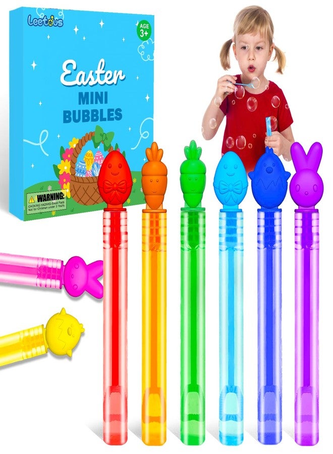 Leetous 36 Pack Easter Basket Goodie Bag Stuffers Fillers for Toddlers, Mini Spring Bunny Egg Bubbles Toys Gifts Prize for Kids, Easter Party Favor Supplies for Boy Girl, Small Non Candy Classroom Treat Stuff - Image 1